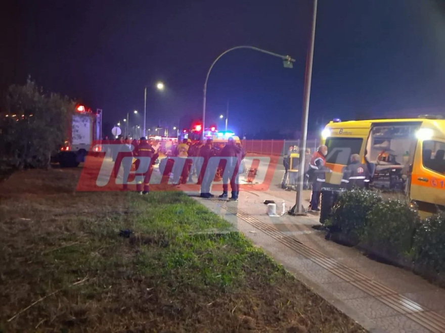 Δύο νεκροί σε τροχαίο στην Πάτρα: Αυτοκίνητο εξετράπη της πορείας του και «καρφώθηκε» σε κολώνα, φωτογραφίες