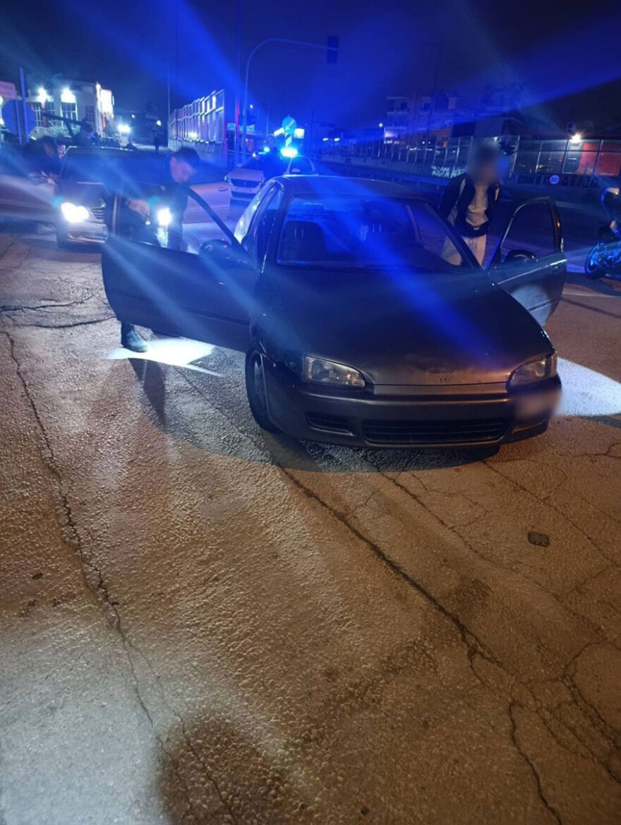 Συνελήφθησαν 24χρονος και 22χρονος που έτρεχαν με 179 χλμ/ώρα στον Εύοσμο