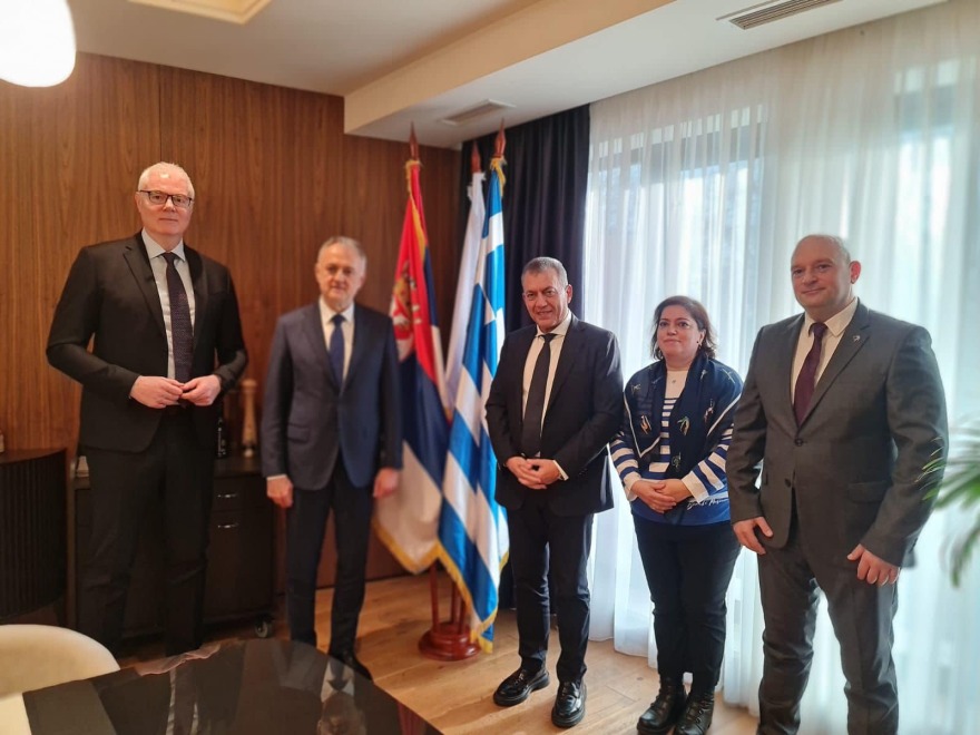 Βρούτσης, Γκάιτς συμφώνησαν για μνημόνιο αθλητικής συνεργασίας Ελλάδας-Σερβίας