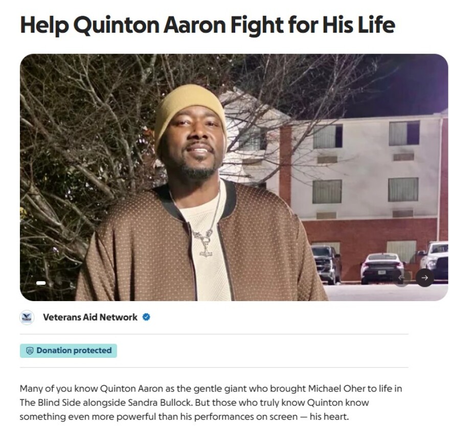 Ο συμπρωταγωνιστής της Σάντρα Μπούλοκ στην ταινία «The Blind Side» δίνει μάχη για τη ζωή του