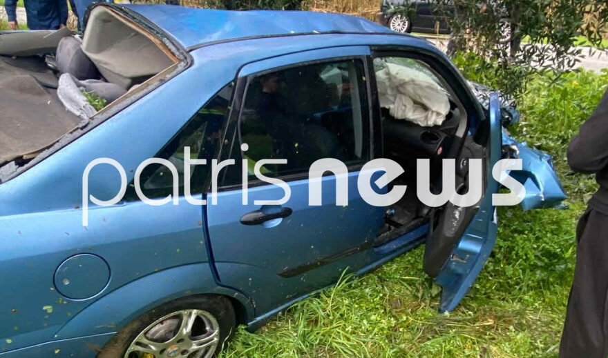Αυτοκίνητο καρφώθηκε σε ελιές στην Ηλεία, στο νοσοκομείο 19χρονος