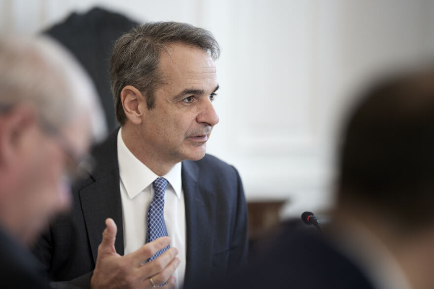 Μητσοτάκης στη σύσκεψη του Μαξίμου για την ευλογιά των αιγοπροβάτων: Τελικό μας στόχος η εκρίζωση του νοσήματος, ο εμβολιασμός δεν είναι η ενδεδειγμένη λύση