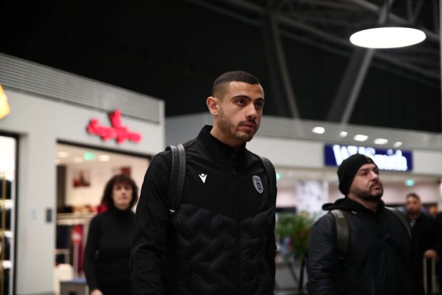 ΠΑΟΚ: Βουβή αναχώρηση της αποστολής για τη Λιόν, δείτε βίντεο