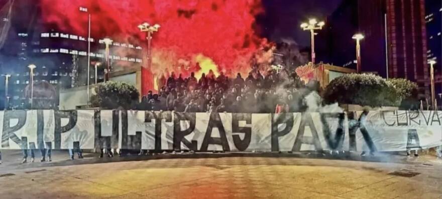 ΠΑΟΚ: Οργανωμένοι οπαδοί απ' όλη την Ευρώπη στέλνουν μηνύματα συμπαράστασης