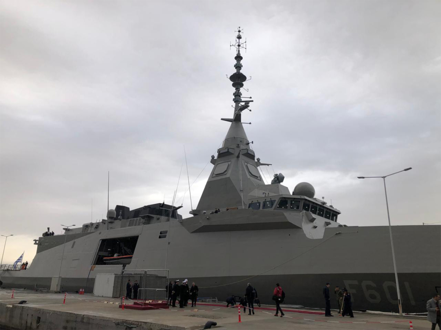 Στη φρεγάτα Κίμων σήμερα η συνάντηση του Δένδια με τη Γαλλίδα ομόλογό του