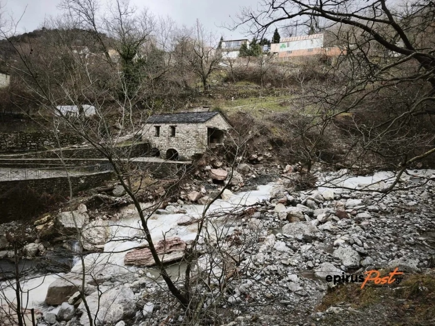 Βόρεια Τζουμέρκα: Εκτεταμένη καθίζηση στο χωριό Ματσούκι μετά την κακοκαιρία, δείτε φωτογραφίες 