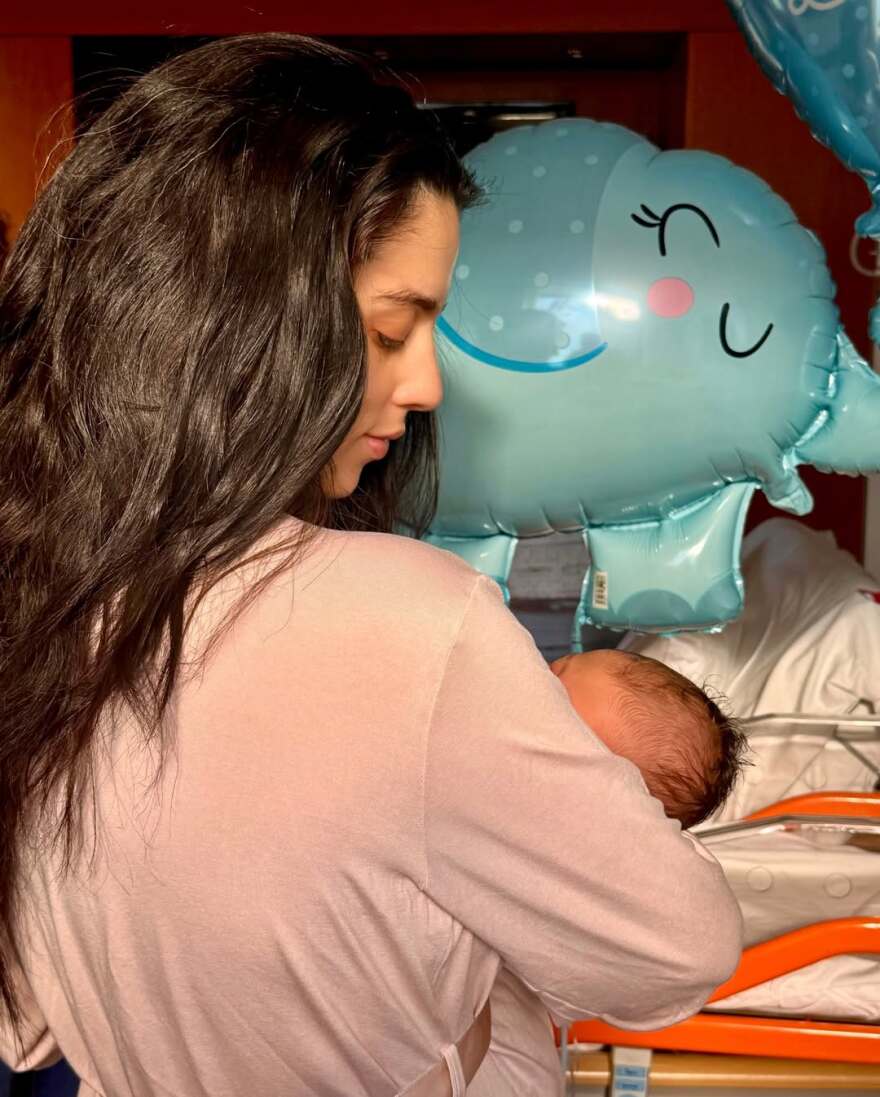 O Νίκος Πολυδερόπουλος έγινε πατέρας για πρώτη φορά