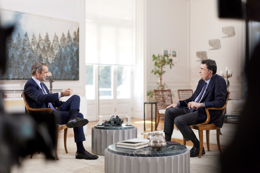 Η συνέντευξη του πρωθυπουργού: Το δίλημμα δεν είναι Μητσοτάκης ή χάος, αλλά Μητσοτάκης ή Ανδρουλάκης, ή Ζωή, ή Βελόπουλος