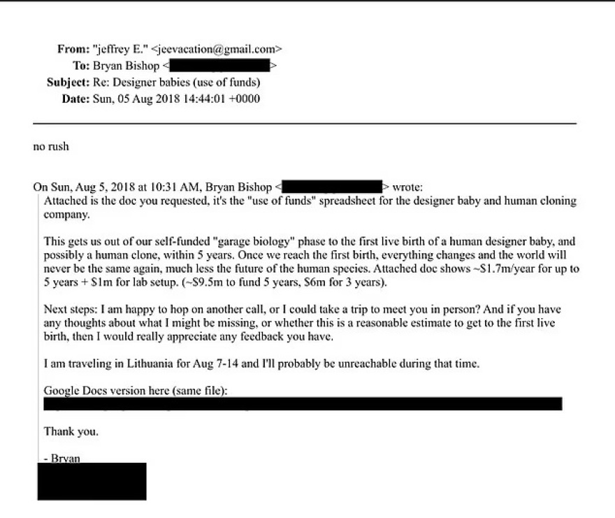 &laquo;&Nu;&alpha; &sigma;&pi;&epsilon;ί&rho;&omega; &tau;&omicron; DNA &mu;&omicron;&upsilon; &sigma;&tau;&omicron; &alpha;&nu;&theta;&rho;ώ&pi;&iota;&nu;&omicron; &epsilon;ί&delta;&omicron;&sigmaf;&raquo;: Ό&tau;&alpha;&nu; &omicron; &Epsilon;&pi;&sigma;&tau;ά&iota;&nu; &mu;&iota;&lambda;&omicron;ύ&sigma;&epsilon; &mu;&epsilon; &pi;&rho;&omicron;&gamma;&rho;&alpha;&mu;&mu;&alpha;&tau;&iota;&sigma;&tau;ή Bitcoin &gamma;&iota;&alpha; &tau;&omicron; &epsilon;&gamma;&chi;&epsilon;ί&rho;&eta;&mu;&alpha; &laquo;&sigma;&chi;&epsilon;&delta;&iota;&alpha;&sigma;&mu;έ&nu;&omicron; &mu;&omega;&rho;ό&raquo;