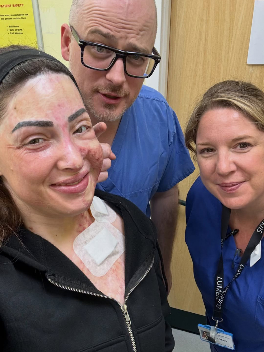 Η Ιωάννα Παλιοσπύρου ανέβασε εικόνες και βίντεο από την αποκατάσταση μετά την επίθεση με βιτριόλι