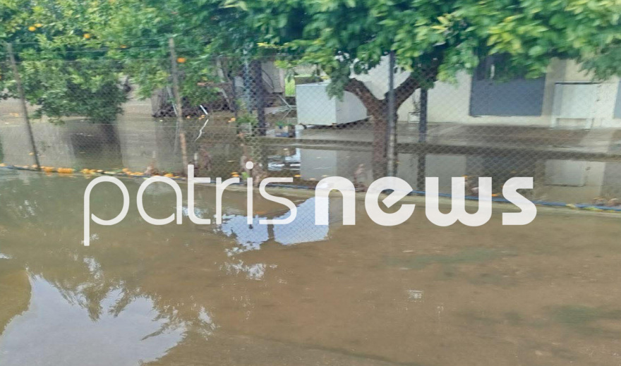 Έσπασε χείμαρρος στον Ξηρόκαμπο Μεσσηνίας, κλειστό τμήμα της εθνικής οδού Πύργου - Κυπαρισσίας - 112 για την Τριφυλία Μεσσηνίας