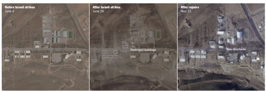 Το Ιράν επισκευάζει τις πυραυλικές εγκαταστάσεις στην σκιά της αρμάδας του Τραμπ στην περιοχή - Δείτε δορυφορικές εικόνες