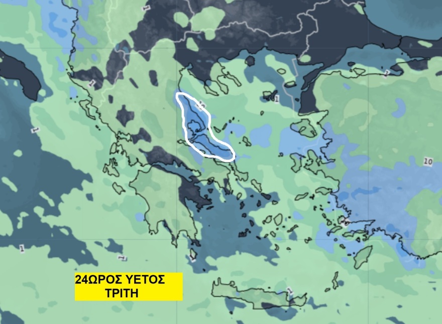 Εβδομάδα με καταιγίδες και προειδοποίηση για πέντε περιοχές: Πότε θα βρέξει στην Αττική, διπρόσωπος καιρός της Τσικνοπέμπτης