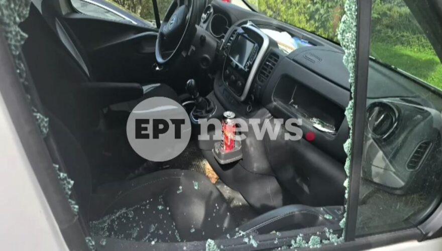 Ληστής στην Αυλίδα έσπασε βαν, έκλεψε τα παπούτσια και τα χρήματα του ιδιοκτήτη και πήγε για ψώνια με την κάρτα του