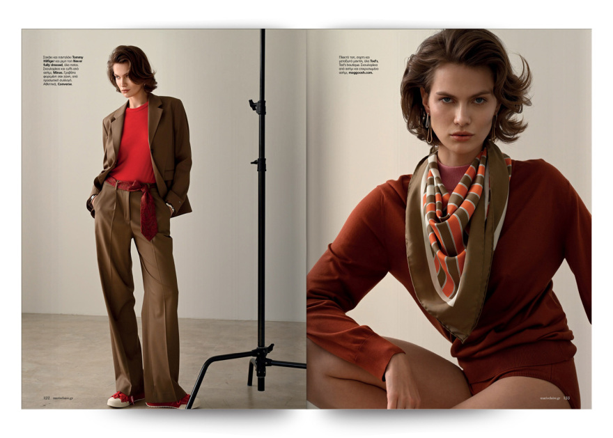 Στο Marie Claire Μαρτίου που κυκλοφορεί την Κυριακή με το ΘΕΜΑ
