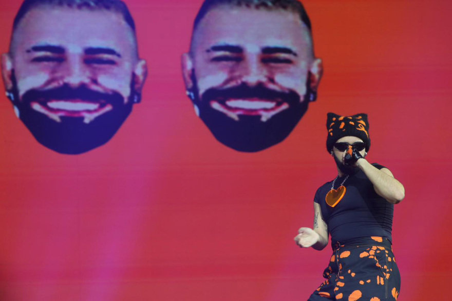 Αποθεώθηκε ο Akylas στον πρώτο ημιτελικό της Eurovision: Φέρτο μας, γράφουν στο X 