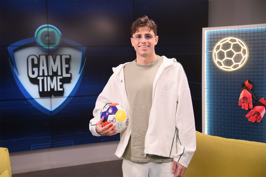 Ο Λάζαρος Ρότα στο Allwyn Game Time: «Να μείνουμε κορυφή, να γράψουμε ιστορία στην Ευρώπη»