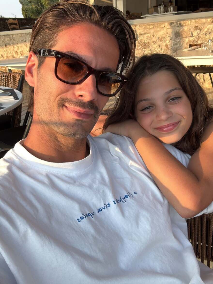 Η ανάρτηση του Γιώργου Καράβα για τα γενέθλια της κόρης του: Θα είσαι πάντα το μωρό μου