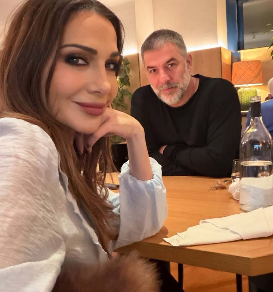 Η Δέσποινα Βανδή ανάρτησε στιγμιότυπα με τον Βασίλη Μπισμπίκη με αφορμή την Ημέρα του Αγίου Βαλεντίνου
