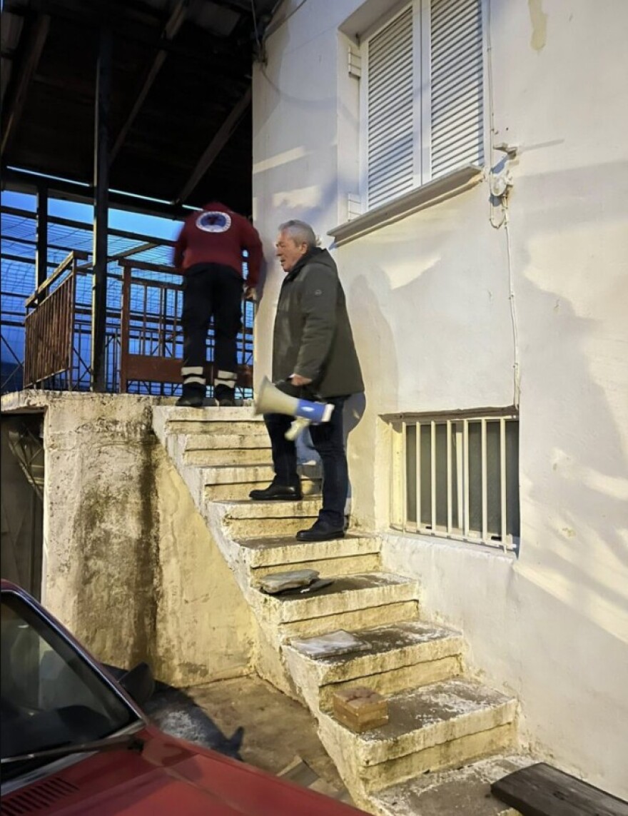 Επιχείρηση προληπτικής εκκένωσης σε περιοχές του Ταΰγετου λόγω κατολισθήσεων, φωτογραφίες