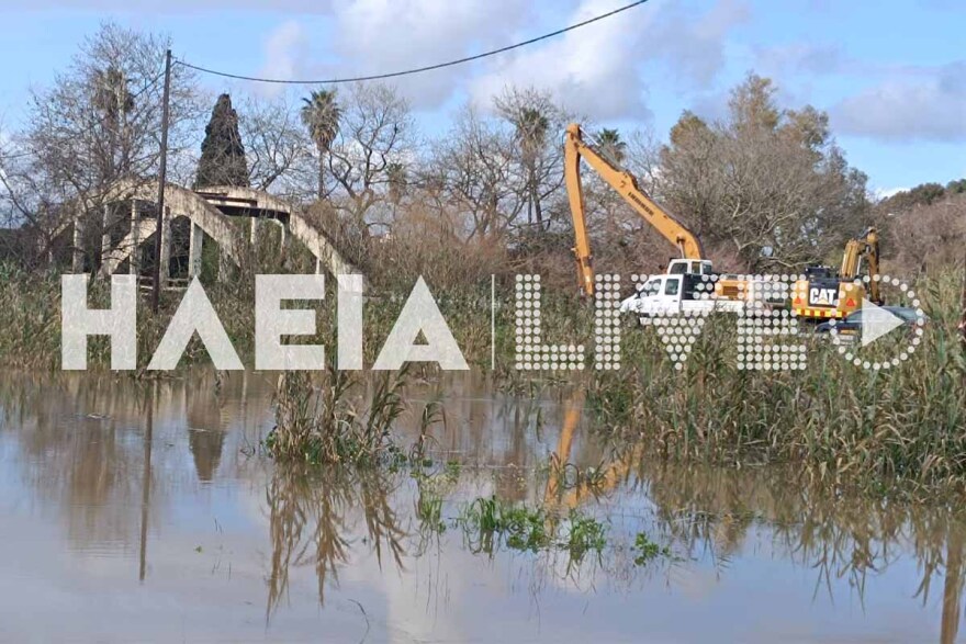 Πλημμύρισαν σπίτια και καλλιέργειες μετά από απελευθέρωση υδάτων στο Βαρθολομιό της Ηλείας, δείτε φωτογραφίες