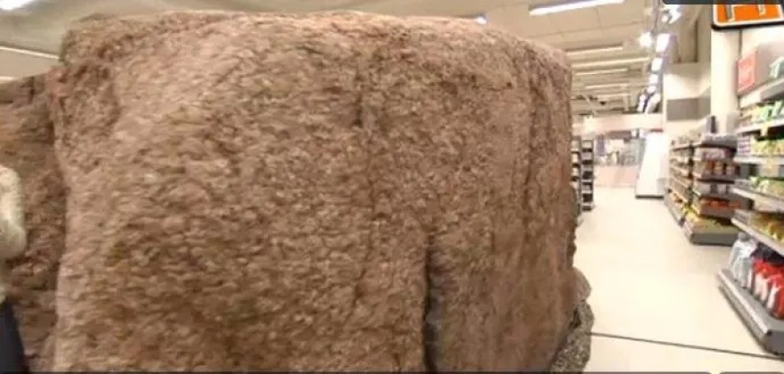 Εσθονία: Σούπερ μάρκετ «χτίστηκε» γύρω από έναν παγετωνικό βράχο 10.000 ετών