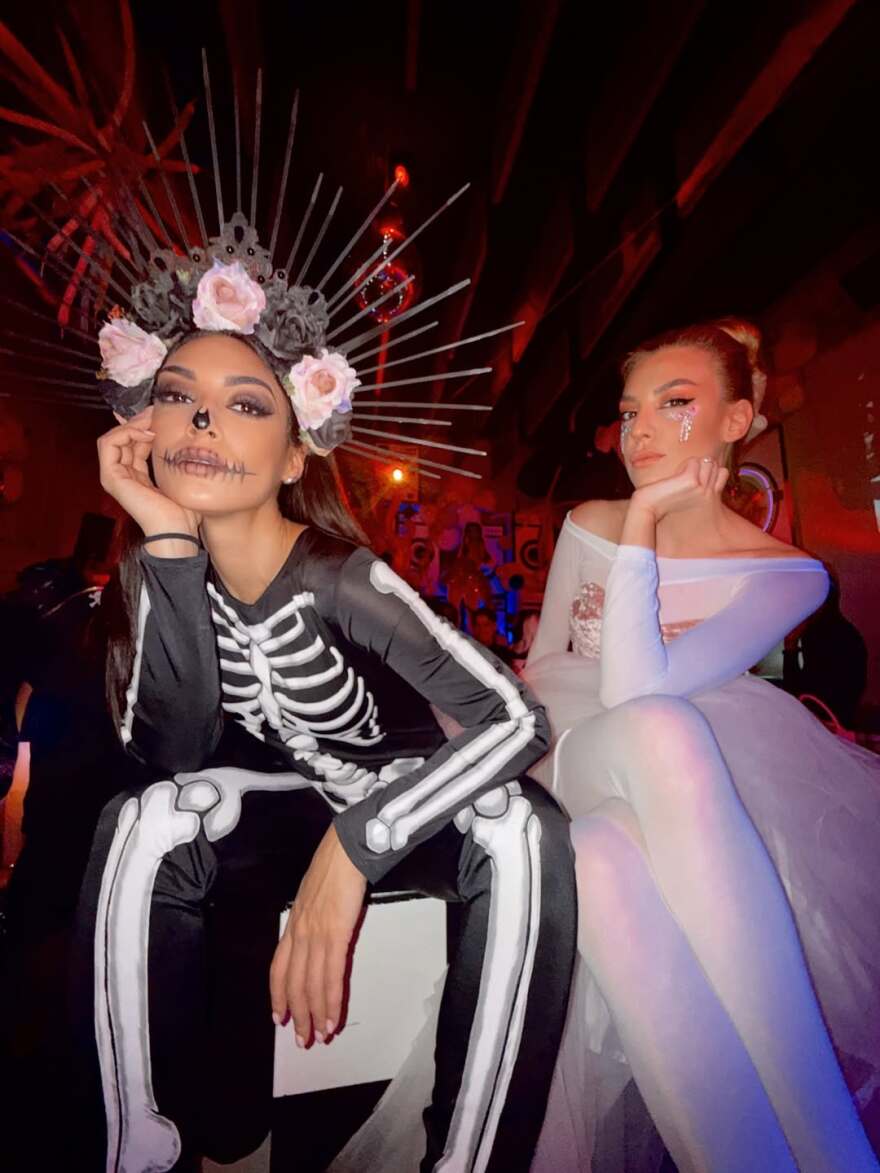 Ευγενία Σαμαρά: Η μεταμφίεσή της σε σκελετό για τις Απόκριες