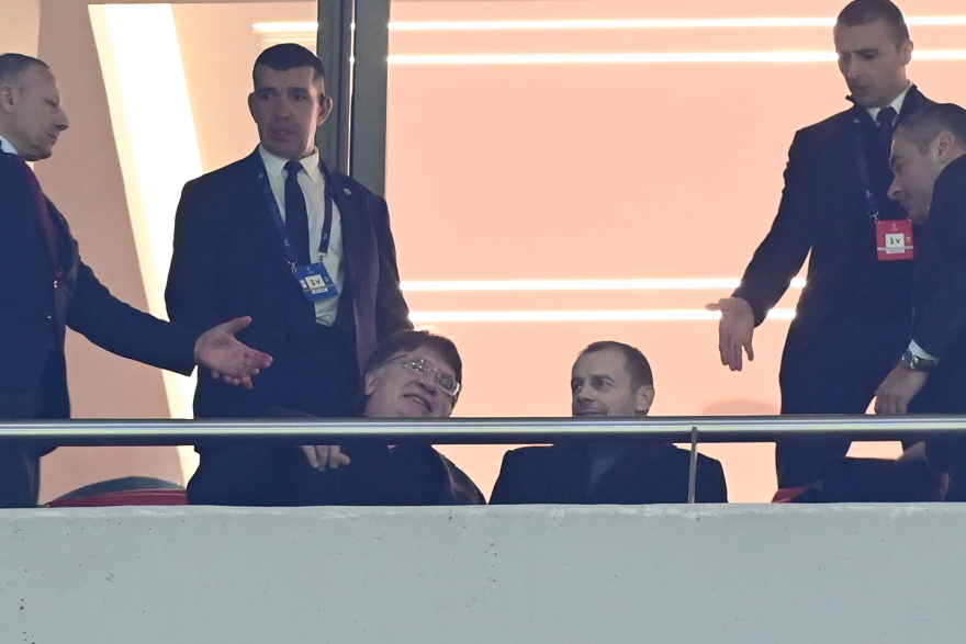 Τσέφεριν: Στο Καραϊσκάκη για το Ολυμπιακός - Λεβερκούζεν ο πρόεδρος της UEFA, βίντεο 