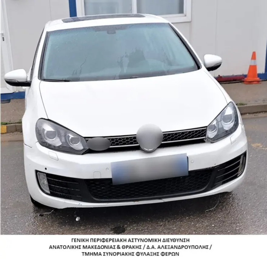 Συνελήφθη διακινητής που μετέφερε 6 μη νόμιμους μετανάστες από την Ορεστιάδα