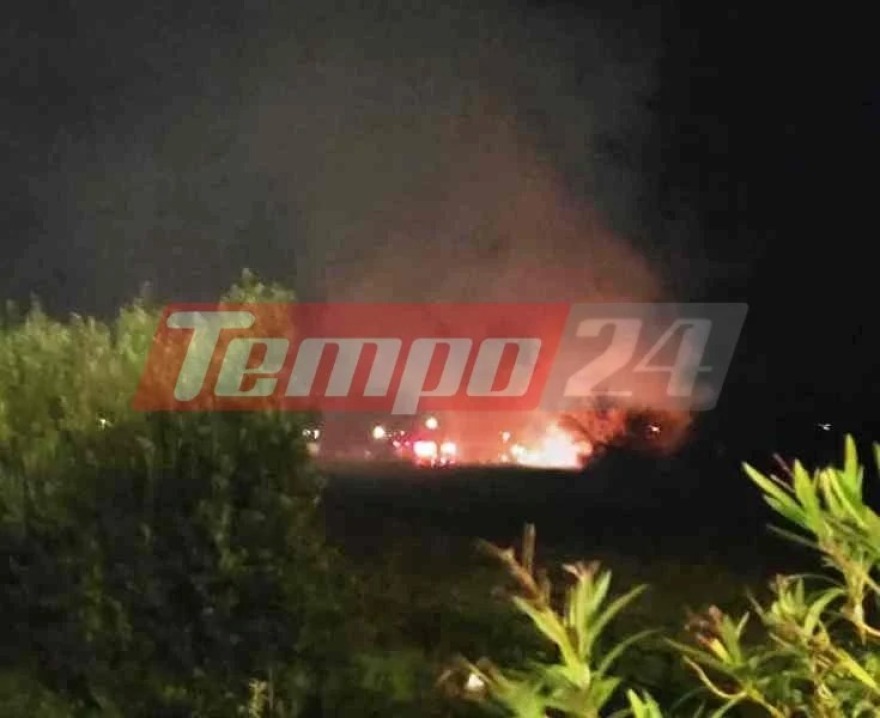 Φωτιά σε πτηνοτροφική μονάδα στη Δυτική Αχαΐα