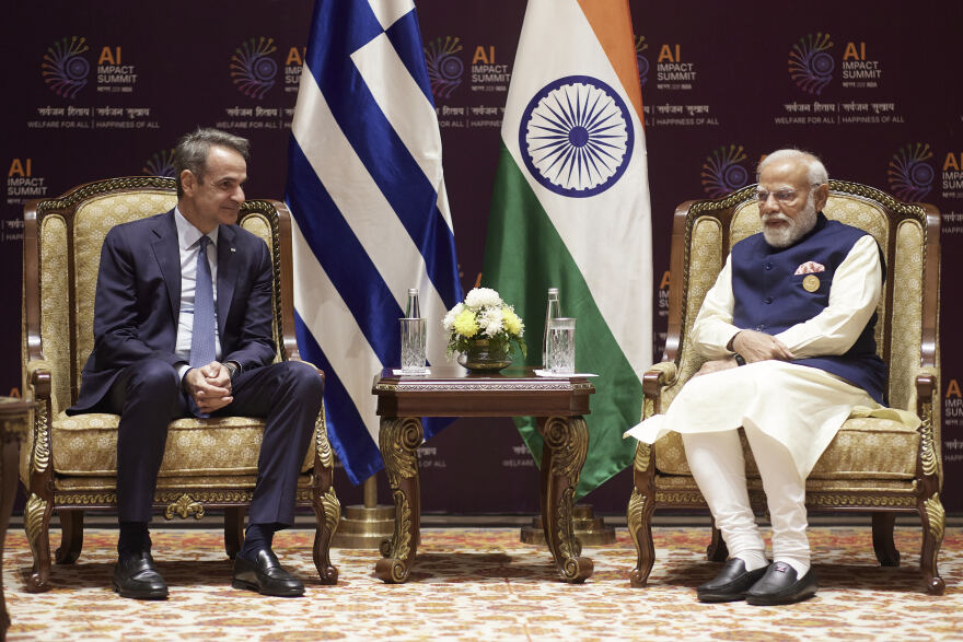 Συναντήσεις Μητσοτάκη με κορυφαίους της AI στο Νέο Δελχί: Στο επίκεντρο το gov.gr και η ενίσχυση της προσβασιμότητας