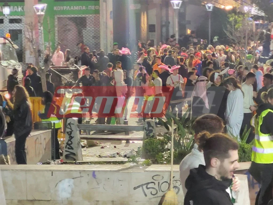 Ξέφρενο πάρτι στην Πάτρα μέχρι τα ξημερώματα, αλλά πάνω από 600 περιστατικά μέθης, τραυματισμών και ξυλοδαρμών σε ένα τριήμερο