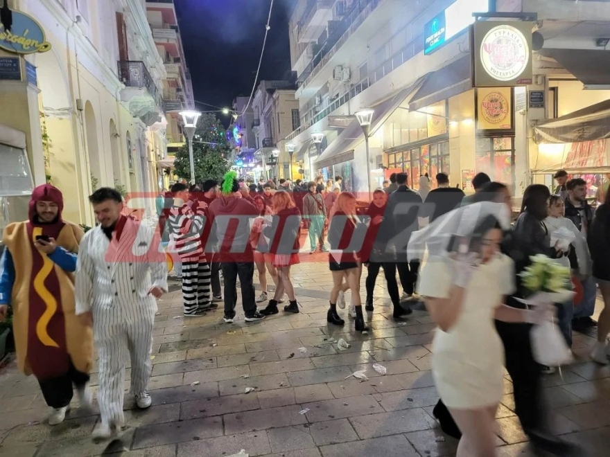 Πάρτι μέχρι τα ξημερώματα στην Πάτρα: Πάνω από 600 περιστατικά μέθης, τραυματισμών και ξυλοδαρμών σε ένα τριήμερο