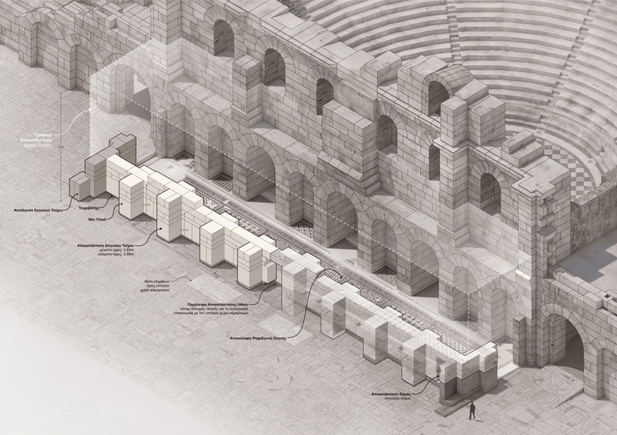 Πώς θα γίνει το Ηρώδειο μετά τις παρεμβάσεις και σε ποια σημεία θα αναστηλωθεί - Δείτε φωτογραφίες