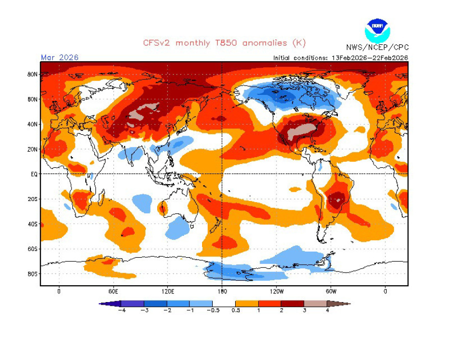 Σε ανοιξιάτικο μοτίβο ο Μάρτιος - Η πρόγνωση του Γιώργου Τσατραφύλλια, δείτε χάρτες