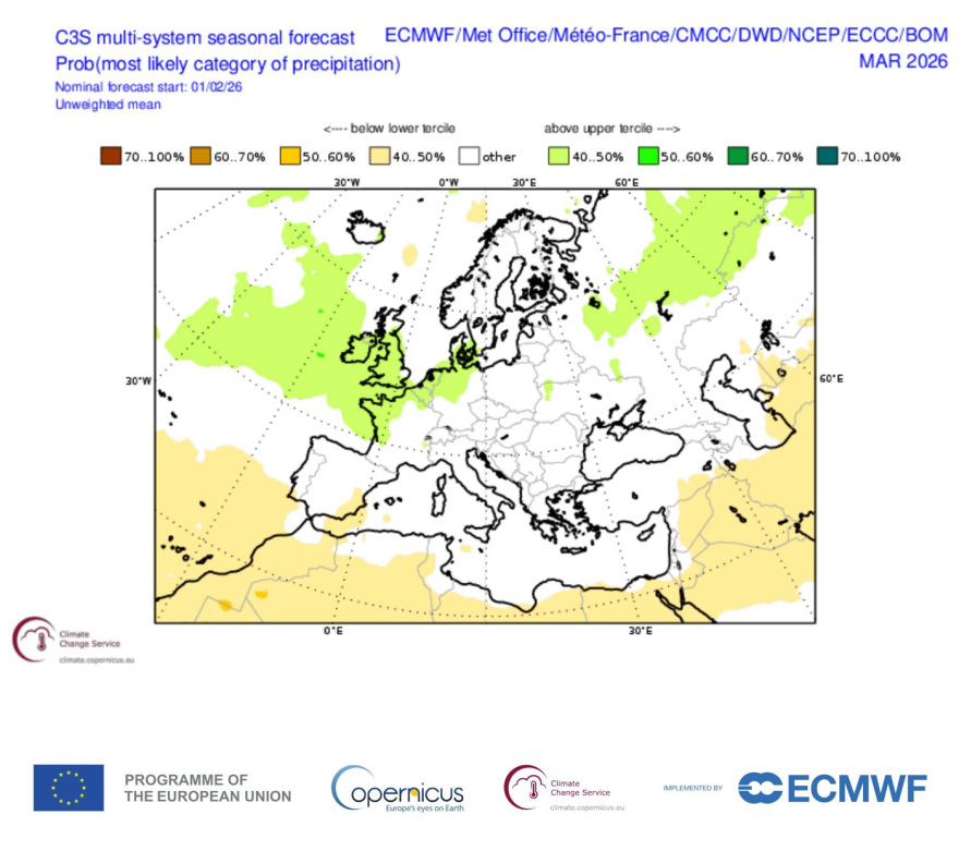 Σε ανοιξιάτικο μοτίβο ο Μάρτιος - Η πρόγνωση του Γιώργου Τσατραφύλλια, δείτε χάρτες