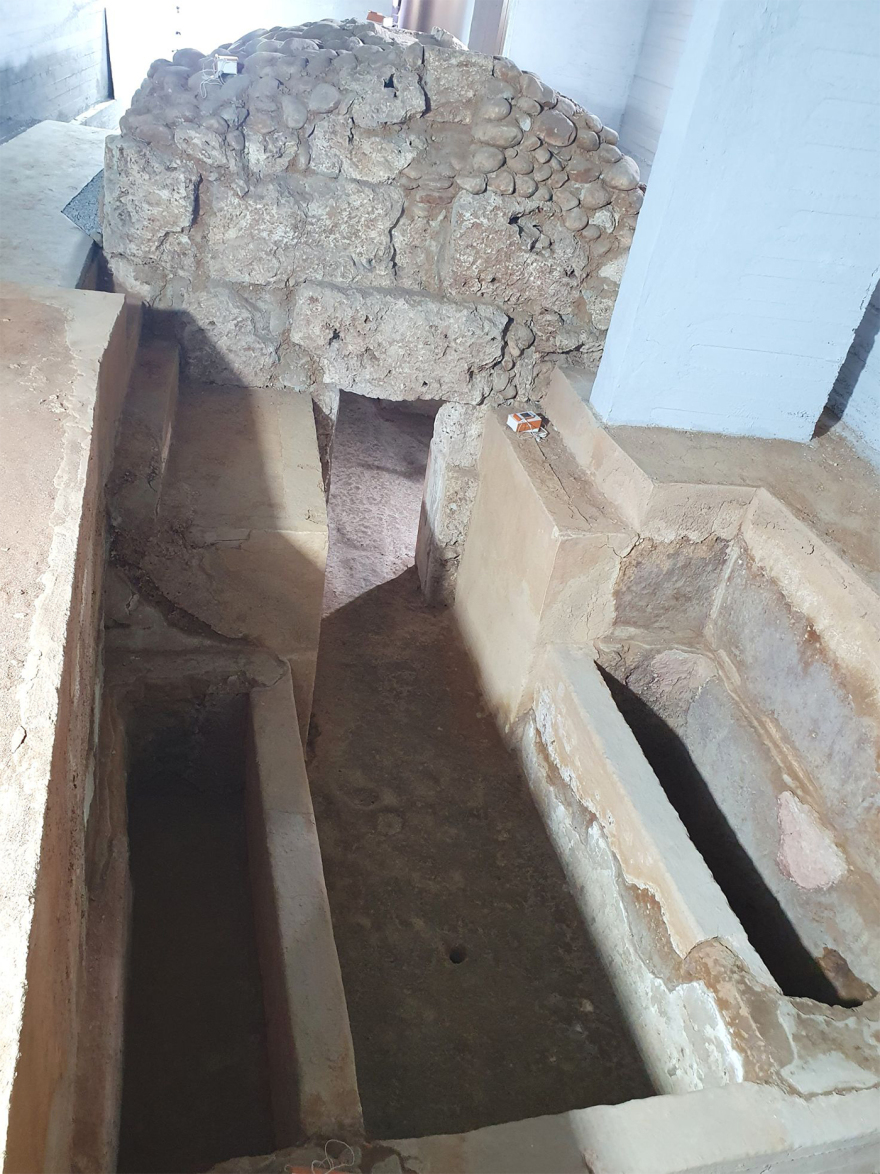 Ελληνιστικό ταφικό μνημείο σε πιλοτή πολυκατοικίας στην καρδιά της Δράμας