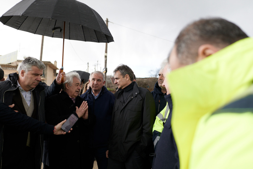 Στον Έβρο ο Μητσοτάκης, ανακοίνωσε έργα υποδομής 30 εκατομμυρίων ευρώ στο ποτάμι