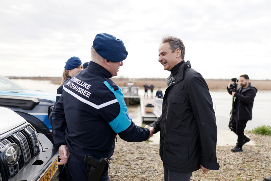 Στον Έβρο ο Μητσοτάκης, ανακοίνωσε έργα υποδομής 30 εκατομμυρίων ευρώ στο ποτάμι