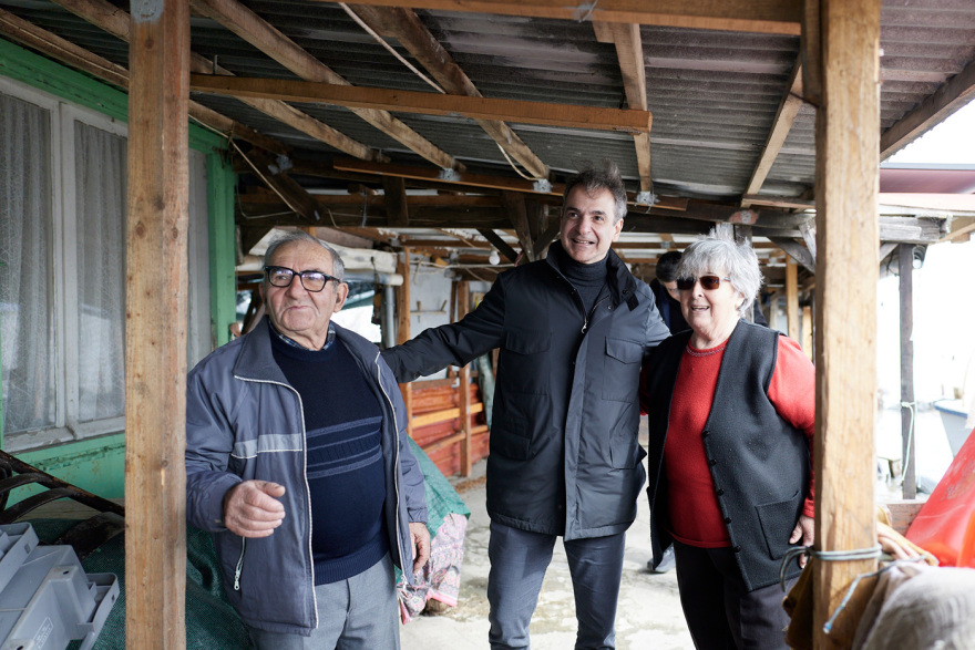 Στον Έβρο ο Μητσοτάκης, ανακοίνωσε έργα υποδομής 30 εκατομμυρίων ευρώ στο ποτάμι