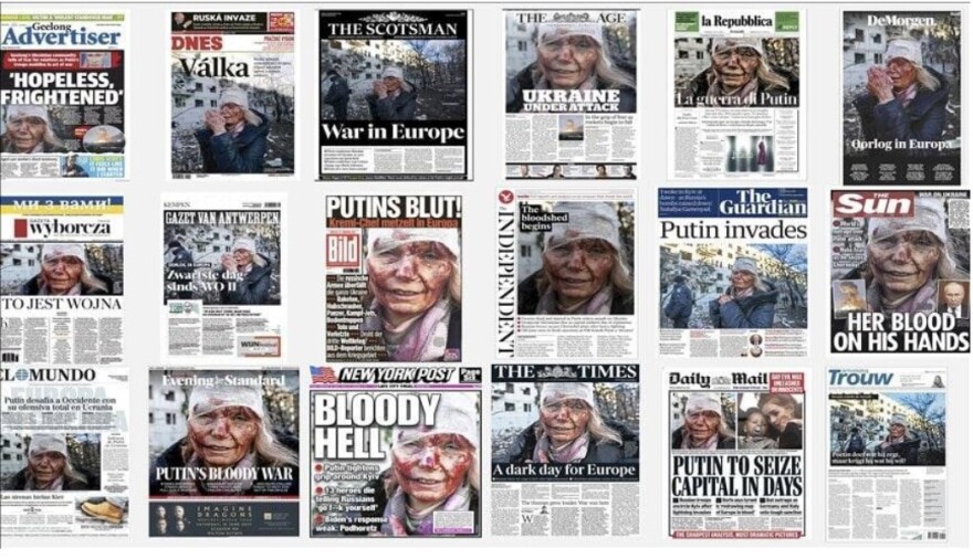 Ουκρανία: Η 52χρονη καθηγήτρια, το «πρώτο πρόσωπο του πολέμου», επέστρεψε στη χώρα της και προκαλεί τον Πούτιν