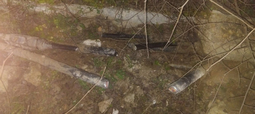 Δολιοφθορά στην τηλεδιοίκηση της γραμμής Αθήνα-Θεσσαλονίκη: Έσπασαν το τσιμέντο, αλλά δεν πήραν τα καλώδια