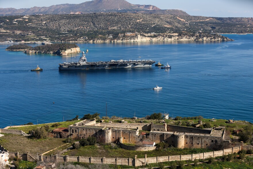 Κινητικότητα στη Μεσόγειο: Απέπλευσε από τη Σούδα το αεροπλανοφόρο Gerald Ford, τουλάχιστον 11 F-22 βρίσκονται στο Ισραήλ