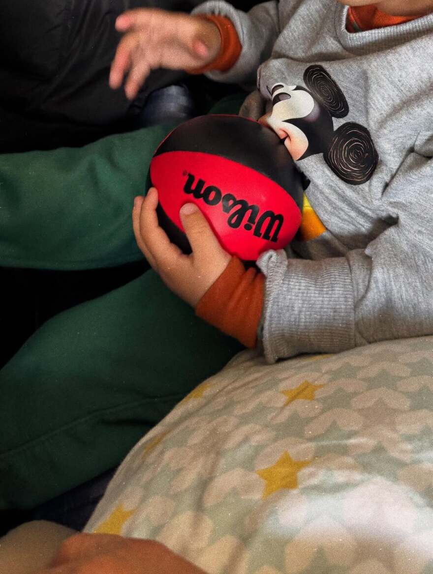 Η Αντιγόνη Κουλουκάκου πήγε στη Ρώμη με τον γιο της
