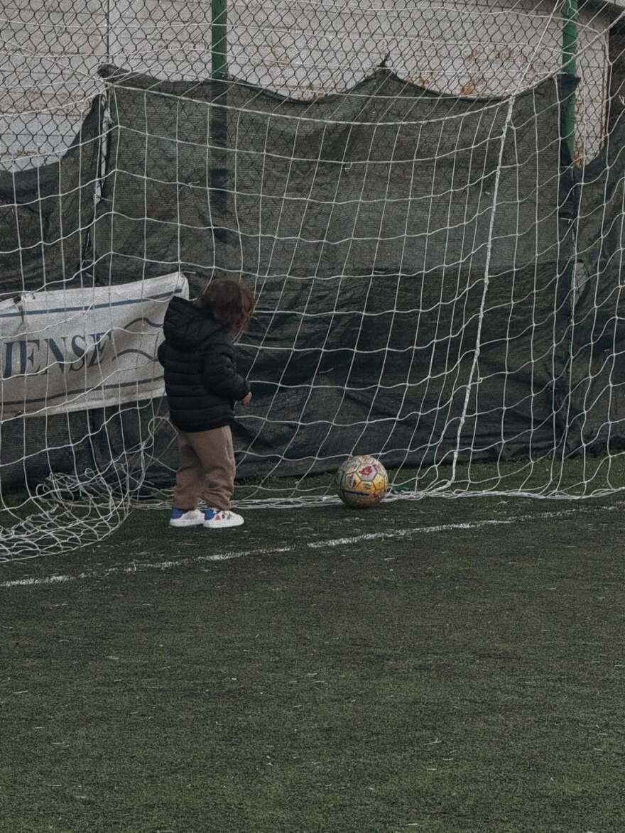 Η Αντιγόνη Κουλουκάκου πήγε στη Ρώμη με τον γιο της
