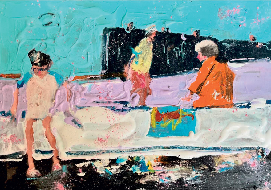 Αχιλλέας Μεσάικος: Ζωγραφική από τυχαίες στιγμές