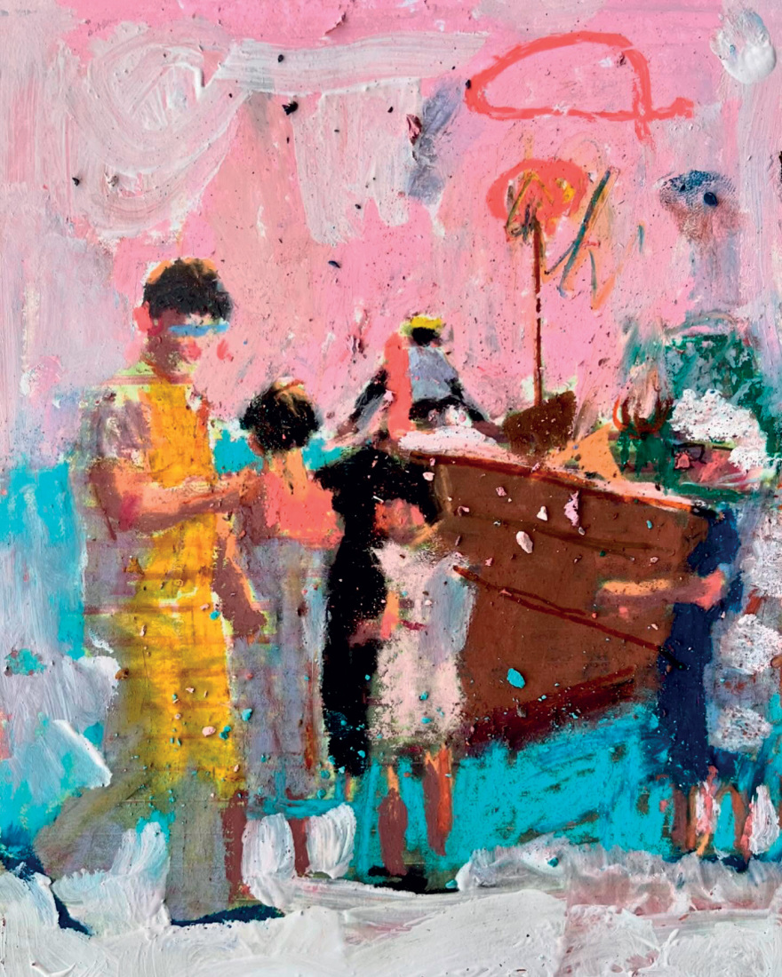 Αχιλλέας Μεσάικος: Ζωγραφική από τυχαίες στιγμές