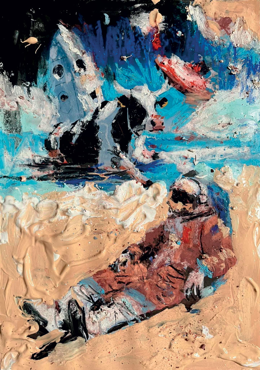 Αχιλλέας Μεσάικος: Ζωγραφική από τυχαίες στιγμές