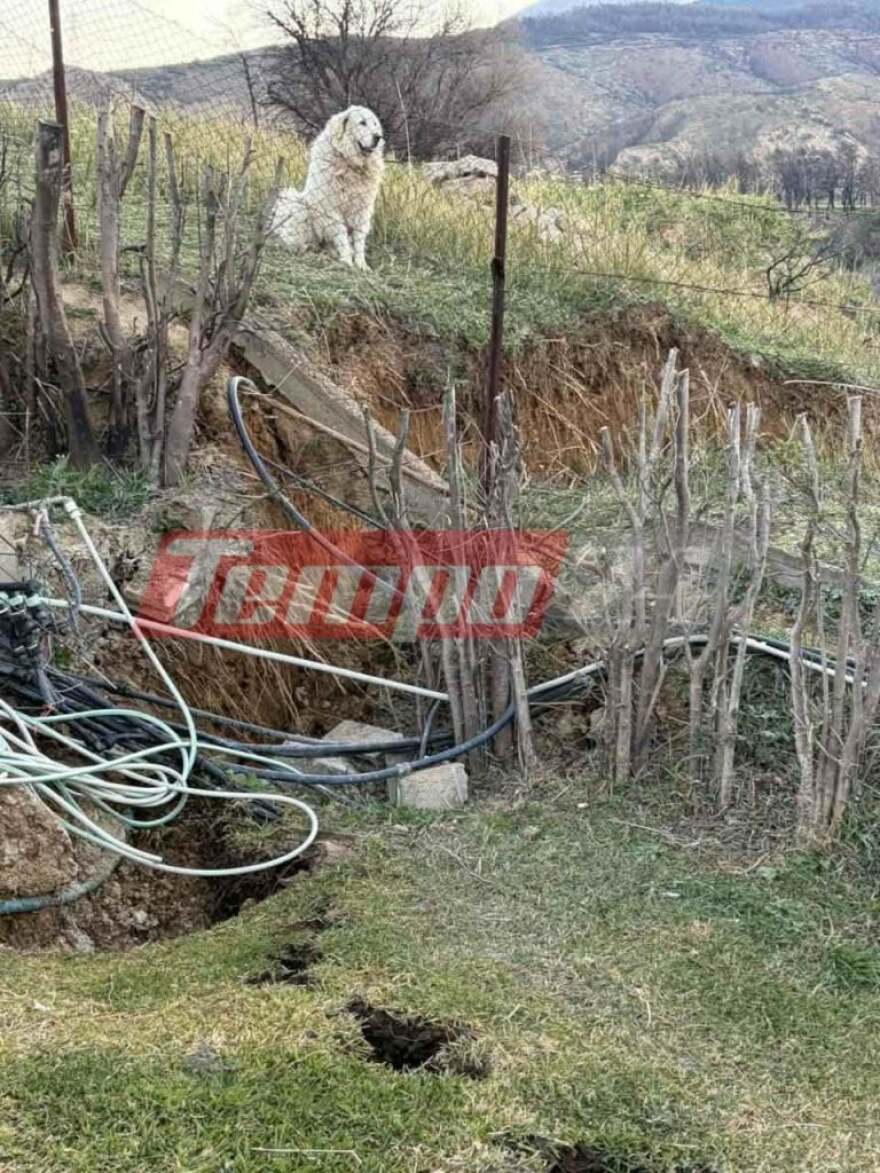 Ρωγμές στο έδαφος και κατολισθήσεις απειλούν κατοικίες στην Πάτρα, εντολή εκκένωσης από την Πολιτική Προστασία