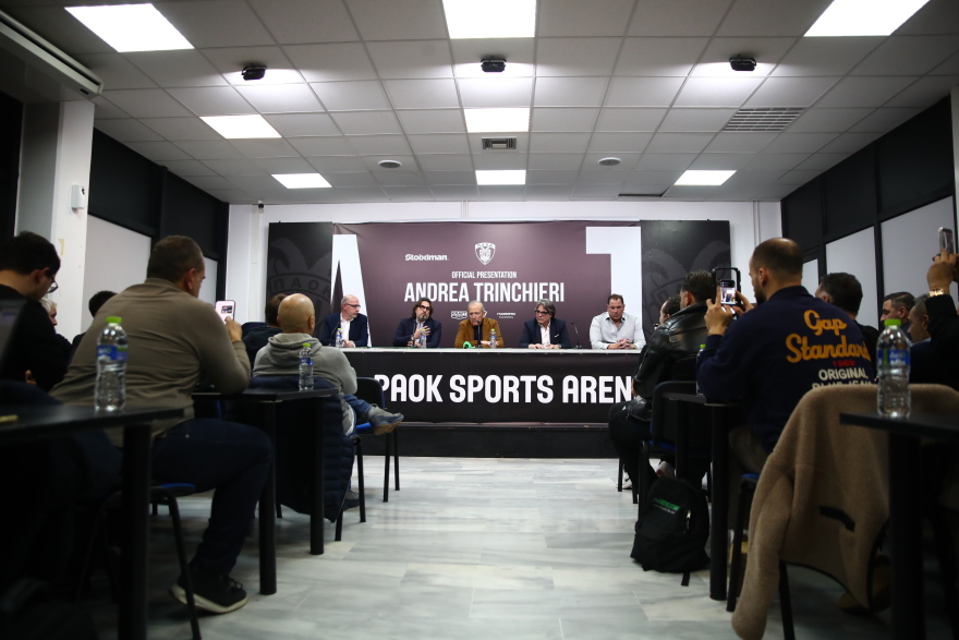 Τρινκιέρι: «Στόχος να παίξουμε στη Euroleague, ο Μυστακίδης θέλει να γυρίσει ο ΠΑΟΚ σε ημέρες χαράς»